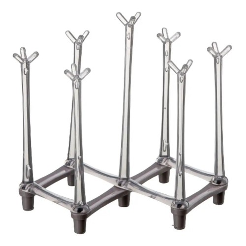 Retractable cup drying rack - retractable,