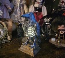 Gothic Raven with open ribcage