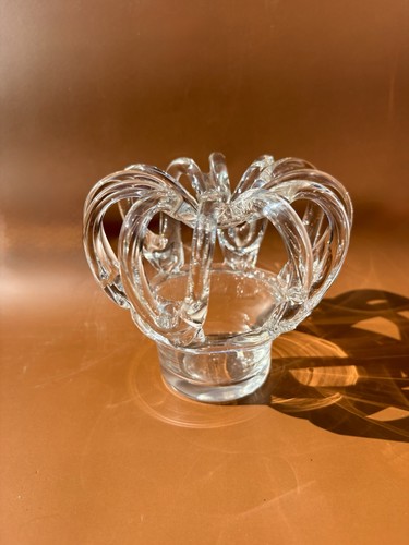 Vintage handblown clear - vintage,
