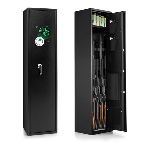 Rifle gun safe long - 5-rifle, heavy