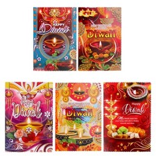 5 Diwali Cards Happy Diwali
