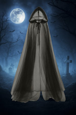 Black Witch Shawl Cloak