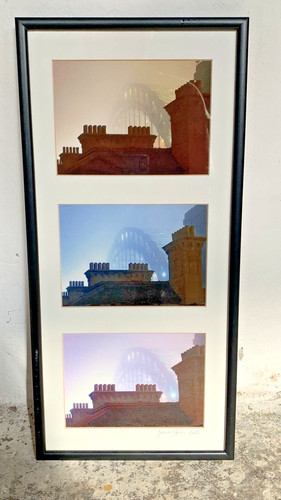 Framed triple photo - of, tyne