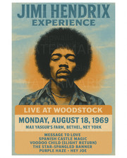 Jimi Hendrix Lovely poster/print/wall art!