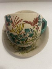 Satsuma Tea Cup & Saucer Hand