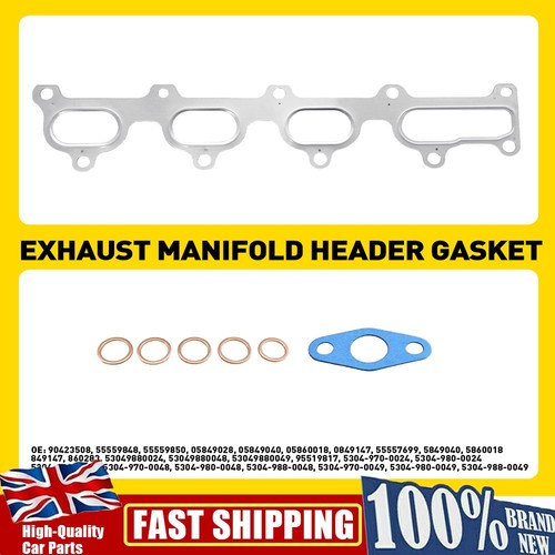 Gasket set exhaust manifold - gasket,