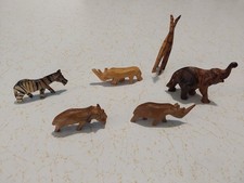 SMALL CARVED WOODEN ANIMALS