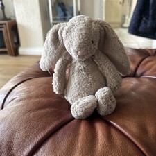 Jellycat Bashful Beige Bunny Small Retired Plush Good Pre-Loved Condition