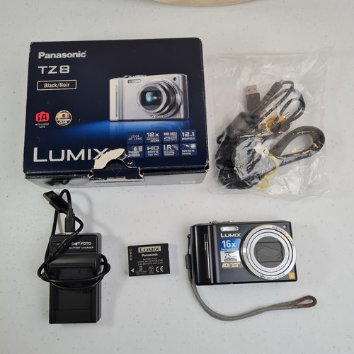 Panasonic lumix dmc tz8 - dmc-tz8, 12.1mp