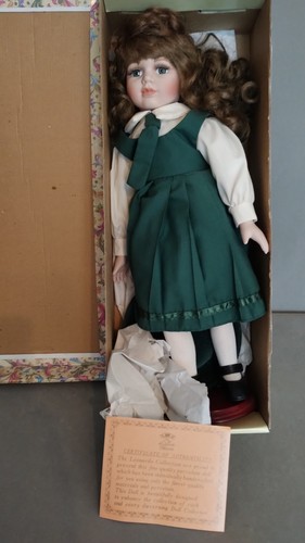 Leonardo porcelain doll - porcelain,