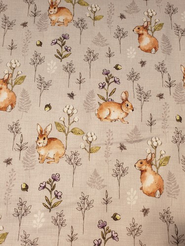 Rabbit fabric fat quarter - fat,