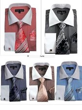Men's Dress Shirt with Tie +