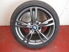 2014 BMW 2 SERIES F22 REAR ALLOY WHEEL TYRE NEEDS REPLACING 255/40R18