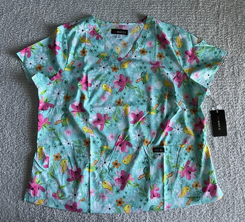 Koi basics scrub top women - koi,