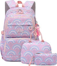 Teen Girls 3Pcs Backpack Set