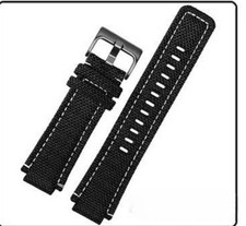 Quality Nylon Sport Watch Band Strap 24*16mm for Timex Tide T2N721/720 TW2T76500