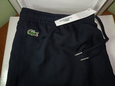 LACOSTE MENS NAVY BLUE TRACKSUIT BOTTOMS/PANTS FR7 2XL RRP- £100