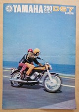 Yamaha  250 Street DS7 Europa Motorcycle Sales Brochure - *Original not a copy*