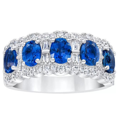 Oval cut blue sapphire - sapphire, &