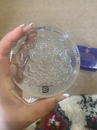 Dartington glass commemorative - dartington,
