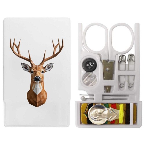 Geometric deer head mini - deer,