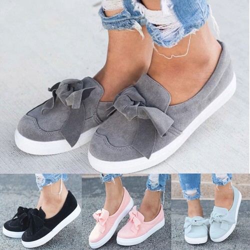 Trainers ladies bow casual - bow,