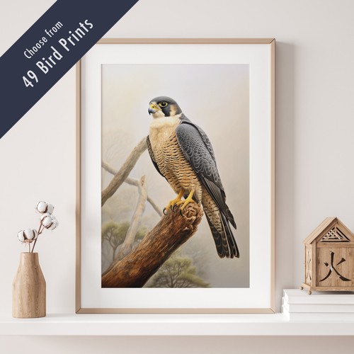 Wild bird print british - bird,
