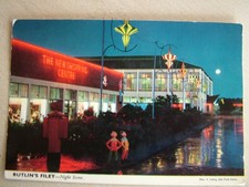 John Hinde Postcard, BUTLIN'S FILEY - NIGHT SCENE. Used 1970's.