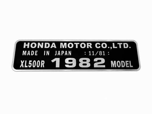 Honda xl500r 1982 non oem - honda,