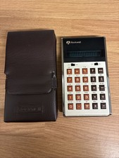 Vintage Rockwell 63R Scientific Calculator VFD Display w/ Case – Untested