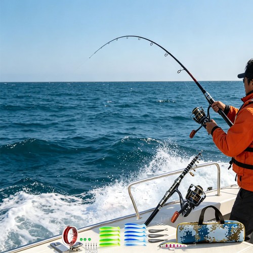 Fishing rod combo - rod,