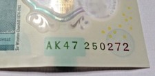 AK47 £5 NOTE FIVE POUND