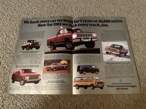 Vintage 1985 chrysler - chrysler, dodge