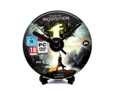 Dragon Age Inquisition CD DVD Disc Clock Video Game Upcycled Gift Idea