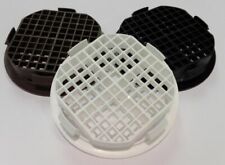 4 x 70mm Plastic Round Soffit Air Vents / Upvc Push Fit Eaves Disc Fascia 