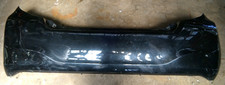GENUINE 2012-14 TOYOTA YARIS VITZ REAR BACK BLACK BUMPER NON FOG LIGHT TYPE