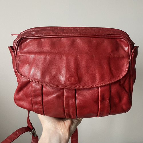 Enny medium crossbody bag red - crossbody,