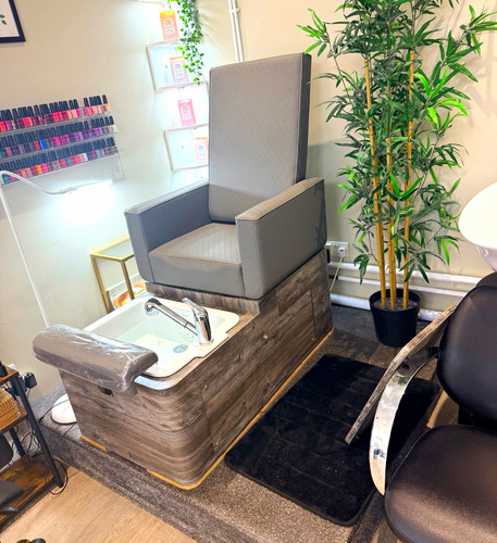 Pedicure spa chair station - chair,