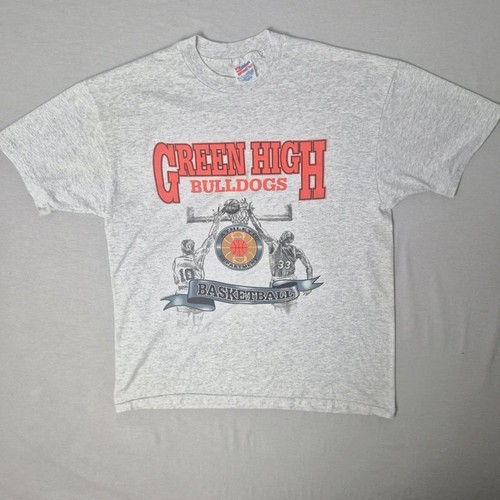 Hanes green bulldogs - green,