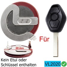 Battery VL2020 for car key BMW