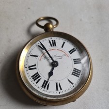 Vintage metal gents Railway Timekeeper pocket watch c1940 spares/repair 
