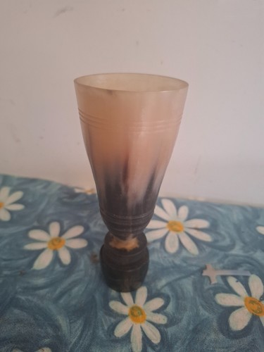 Horn beaker cup - horn, antique