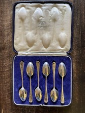 Set 6 Small Hallmarked Mappin