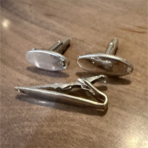 Vintage silvertone oval bullet - oval,