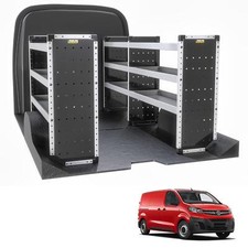 Vauxhall Vivaro Van Racking Shelving for 2019+ LWB (L2) (Bronze)