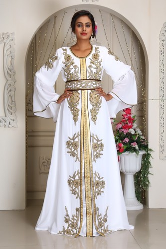 White designer islamic wedding - designer,