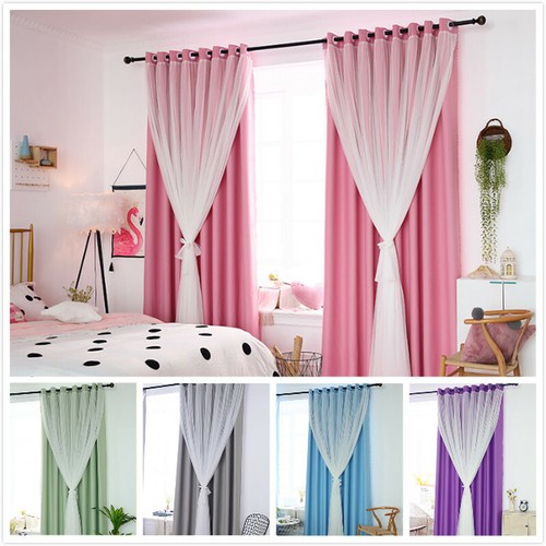 Blackout curtains double - 1x,