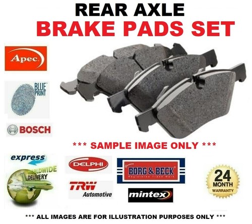 Rear brake pads for mercedes - rear,