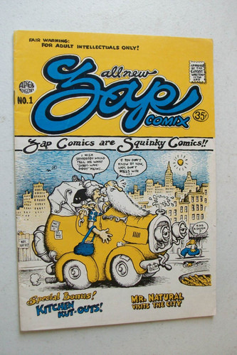 All new zap comix - "all, comix/squinky