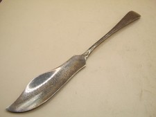 Sheffield 1943 Sterling Silver Butter Curler Spreader Knife - Solid & Chunky